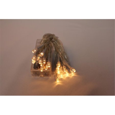 PERFECT HOLIDAY Battery Operated 20 LED String Light Warm White 600029